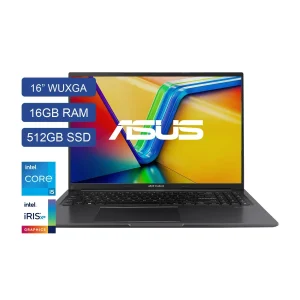 ASUS Vivobook 16 X1605ZA-MB912 portátil en color Indie Black