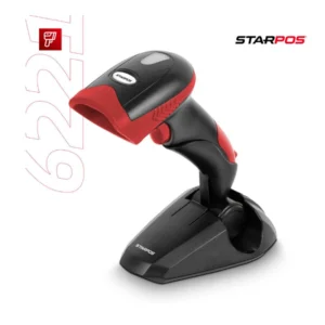 StarPOS STAR-6221 | Lector Códigos 1D/2D Alámbrico | USB | Base Integrada